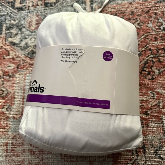 Twin/Twin XL Microfiber Sheet Set White - Picture 3 of 5